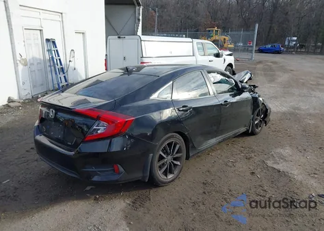2020 Honda Civic Ex z USA, uszkodzony, nr VIN 19XFC1F34LE206815